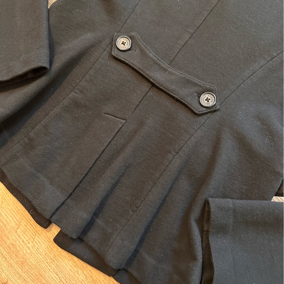 A|X Armani Exchange Black Knit Blazer Size Small - Picture 7 of 7